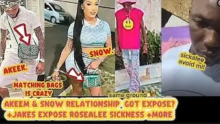 Akeem and Snow relationship exposed+jakes reveal Jakes is sick+more #rosalee #fyp #live #jamaica 