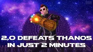 2.0 Chitti vs Thanos Animation - How Chitti 2.0 can defeat Thanos in 2 minutes?