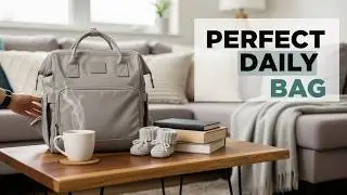 The Diaper Bag Every Modern Parent Needs | Minimal, Stylish & Practical