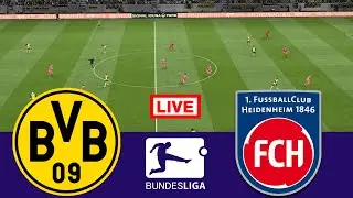 🔴 LIVE : Dortmund gegen Heidenheim | Bundesliga 2025/26 | Vollst&auml;ndiges Spiel-Streaming