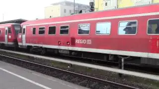 Br 611 050 und 013 in Friedrichshafen Stadt