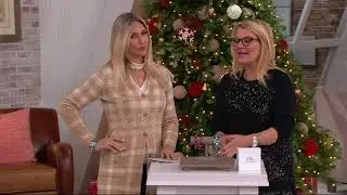Isaac Mizrahi Live! Set of 3 Crystal Stretch Bracelets on QVC