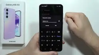 How to Change Voicemail Number on Samsung Galaxy A55 5G?