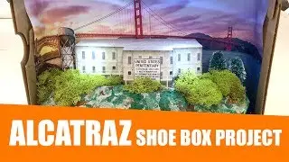 Alcatraz Prison Penitentiary Shoebox School California Landmarks Project