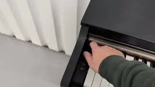 Yamaha Arius YDP-162 Digital Piano in satin black, clavinova keyboard stock #25411