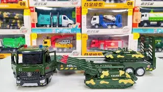 🚛 Toy ASMR | Satisfying Diecast Military Truck Unboxing | Review Toys