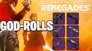 Las MEJORES ARMAS en A&Ntilde;OS! GOD-Rolls Destiny 2 Renegades