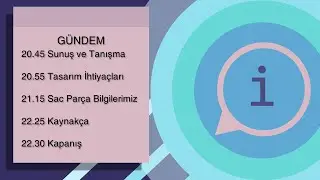MMO Sac Par&ccedil;a Tasarımı Webinarı 19 Nisan 2022