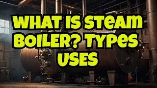 What is a Steam Boiler, What are Steam Boiler Types, and what are Their Uses Explained?