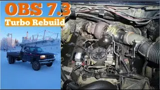 7.3 Things: OBS Ford F-350 Powerstroke Turbo Removal and Rebuild