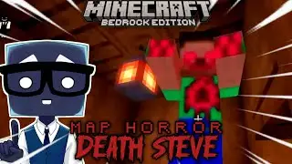 DI TERROR STEVE MENINGGOY? | MAP HORROR DEATH STEVE MINECRAFT BEDROCK