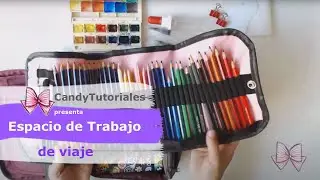 Set de arte compacto de viaje (art travel bag)