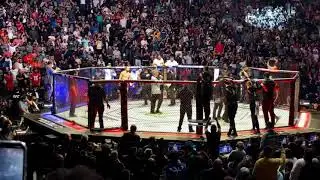 Bruce Buffer saying IT&rsquo;S TIME first full crowd since COVID (ELECTRIC) UFC261