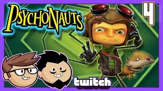 Psychonauts Let's Play: Make It End - PART 4 - TenMoreMinutes Twitch VOD