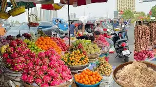 Exploring The Bustling Chba Ampov Fresh Morning Market: Thriving Crowd, Activities, Market Food 2025