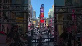 TSQ LIVE Music Concert by King Falcon, Times Square, New York City