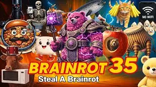 Brainrot Anime Opening Song Pt. 35 | Official MV | Steal a Brainrot Characters