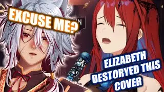 DID SHE JUST DESTORY THIS COVER?!  | As the World Caves In - Elizabeth Rose Bloodfame Cover