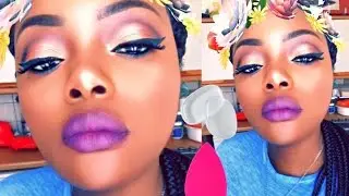 Talk Through Makeup Tutorial ft SiliSpronge Vs $1 Beauty Blender