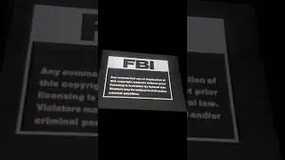 FBI Warning Screen Family Home Entertainment Logo 1985