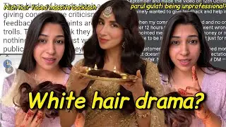Why Nish Hair Got 1-Star Bombed: Parul Gulati White Hair Reel Controversy Full Story!