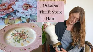 Cozy Cottage Style Thrift Store Haul | October 2020