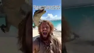 When an ARK player finishes building a hut by the beach #sora  #arksurvivalevolved #sora2 #dinosaur
