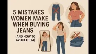 5 Mistakes Women Make When Buying Jeans and How to