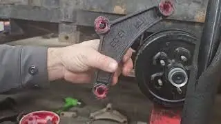 How to replace Trailer spring bushings, Shackles and Equilizers