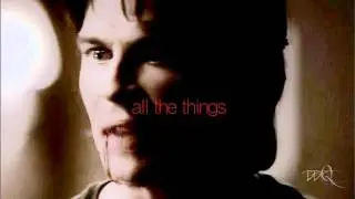 Damon/Elena/Stefan ;; [i threw us into T H E F L A M E S]