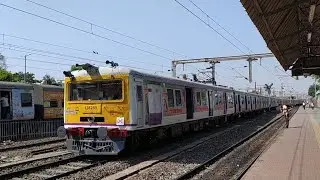 Freshly POHed from KPAW, BT TRS Based EMU Rake arriving DDJ. 😍😍