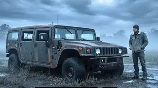 Abandoned Hummer H1 Alpha (1999) Full ASMR Restoration | Rusted Military Beast Rebuild