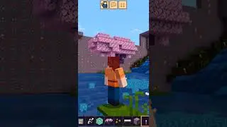 Air Terjun dan pohon Sakura #airterjun #sakura #minecraft #shortvideo #funny #shorts #trending #fyp
