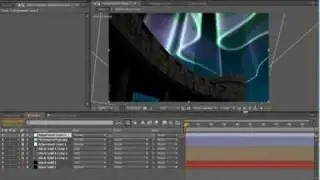 How to create aurora with AfterEffects / オーロラの作り方(AE版)
