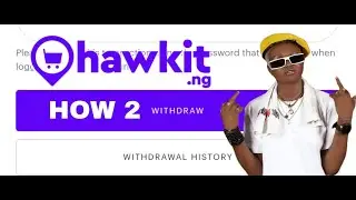 How 2 withdraw from #hawkit #withdraw #makemoneyonline