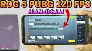 Asus ROG Phone 5 PUBG Test | ROG 5 120 FPS PUBG test😍 | ROG 5 sd888 | ROG 5 Unboxing