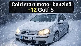 Cold start motor benzină  -12 Golf 5