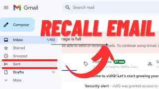 How To RECALL Gmail Email Already Sent | Undo Email Sent In Gmail
