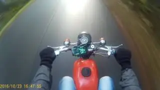 0-99kmh WSK 175 test kamerki sj4000