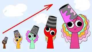 Sprunki Incredibox: BRUD Growing up Evolution ( New Mod )