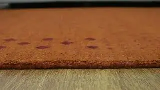 Hand Knotted Loom Silk Mix 8'x8' Square Area Rugs Contemporary Orange LSM530