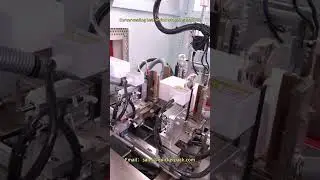 Corner-cutting heat shrink wrapping machine for Korean electronic boxes #packagingmachine