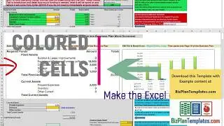 Bakery business startup funding & full set of financial projections in Excel with example & sample