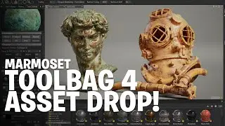 Marmoset Toolbag 4.0 Asset Drop 01 Released! - Exciting Stuff!