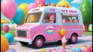 Ice Cream Van Color Fun | Fun Learning Song for Kids