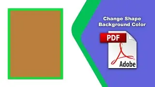 How to change shape background color in a pdf file (comment) using Adobe Acrobat Pro DC