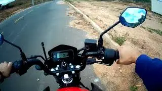 Como ligar a moto pela primeira vez - Aprendendo a usar a embreagem, freios e acelerador.