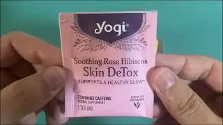 Watch Before Buying! Yogi Skin Detox Tea Honest Review