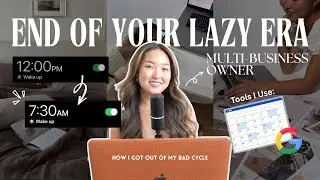 Productivity tips 📆 How I manage everything as a multi-business owner💻