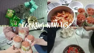 Vlog: COOKING WITH US🍲👩&zwj;🍳👩&zwj;🍳
